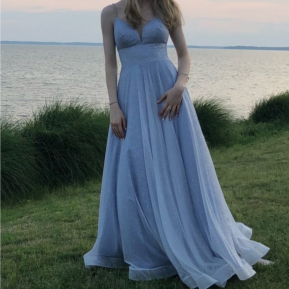 Cinderella Divine Glitter Tulle Formal Ball Gown